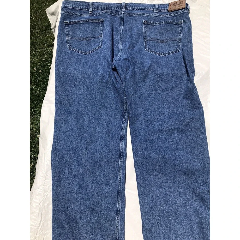 Levi's Mens Jeans 48x30 Blue Denim Straight Leg Classic Fit Big & Tall